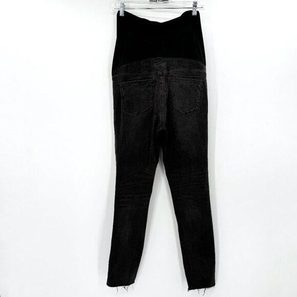 Madewell Maternity Over The Belly Denim Stretch Skinny Mommy Ankle 27 Jeans - Picture 5 of 8